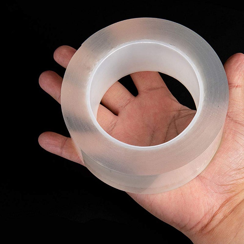 Zcintert Caulk Tape Clear 1.96 Inch x 33 Feet, Waterproof, Self Adhesive, Anti-Grease, PMMA Sealing Caulking Strip for Kitchen Sink Bathtub Bathroom Shower Toilet - Image 2